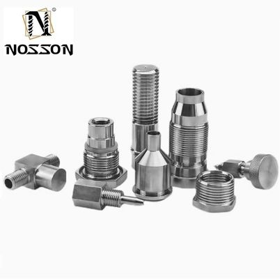 Custom High Precision CNC Metallbearbeitung 5 Achsen Edelstahl Messing Aluminium Titanium Drehteile mit OEM-Unterstützung in Schwarz