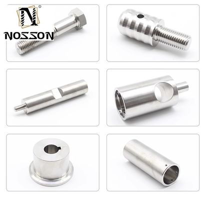 Custom High Precision CNC Metallbearbeitung 5 Achsen Edelstahl Messing Aluminium Titanium Drehteile mit OEM-Unterstützung in Schwarz