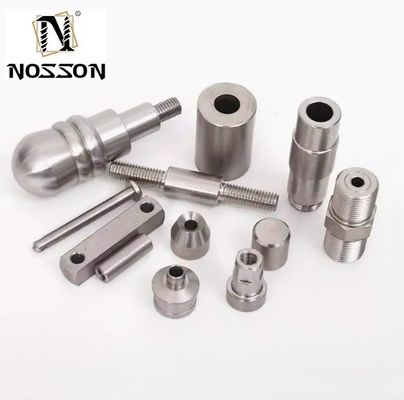 Custom High Precision CNC Metallbearbeitung 5 Achsen Edelstahl Messing Aluminium Titanium Drehteile mit OEM-Unterstützung in Schwarz