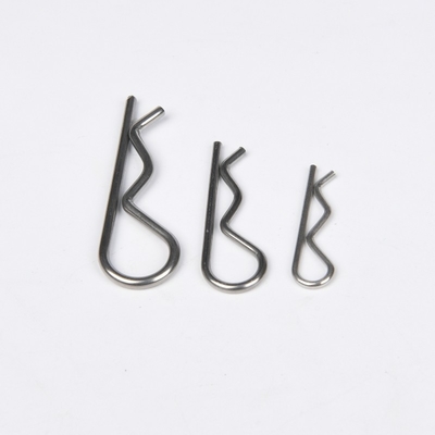 304 316 A2 A4 Edelstahldampfoxidnitrid Veredelung R-Form Split-Pins Cotter-Clips für den Bau in hellen Veredelung