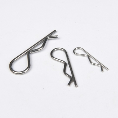 304 316 A2 A4 Edelstahldampfoxidnitrid Veredelung R-Form Split-Pins Cotter-Clips für den Bau in hellen Veredelung