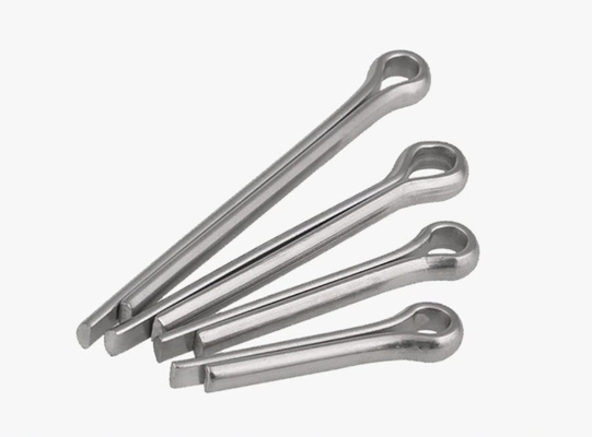Edelstahl Split Pins A2 A4 304 316 Galvanisierte Cotter Spring Pins DIN94-konform für schwere Anwendungen