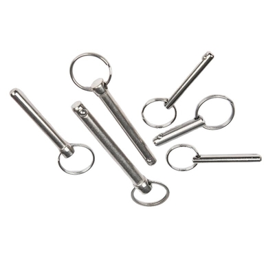 Edelstahl-Schnellabbrechspin mit langlebigem Federspin-Design und korrosionsbeständigem Kohlenstoffstahlmaterial