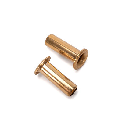 Anpassungsbedürfnisse sehen nicht weiter als ISO-Standard-helle Oberfläche Aluminium Messing Rivets