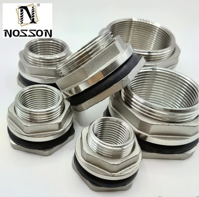 Gleicher Nippelanschluss Kupfer-Wasserbehälteranschluss 1/2&quot; 3/4&quot; 1&quot; Männliches Messingrohr Einzelschlüssel Drehschlüssel-Fittings Nussverbindung