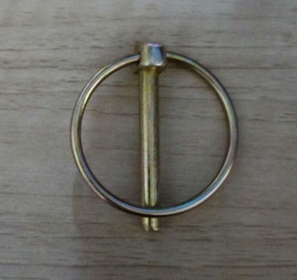 Edelstahl 201/304/316 Korrosionsbeständig Rund-Quadrat-Schnellentlastung Drahtverschluss-Pin Lynch-Pin mit ZINK-Finixierung