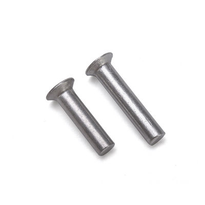 Schnelle und solide Leistung DIN Standard Solid Round Head Rivets Edelstahl 304 316 mit hellem Finish bei direkter Lieferung