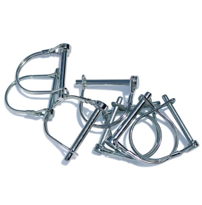 Schnellentladungspins Schwerlastdrahtverschlussspin für Anhänger 1/4 &quot;Quadrattab Snapper Hitch Pin aus A2 Edelstahl