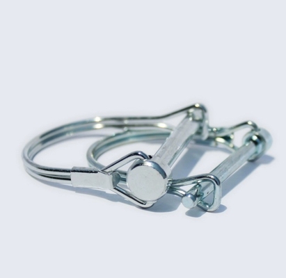 Schnellentladungspins Schwerlastdrahtverschlussspin für Anhänger 1/4 &quot;Quadrattab Snapper Hitch Pin aus A2 Edelstahl
