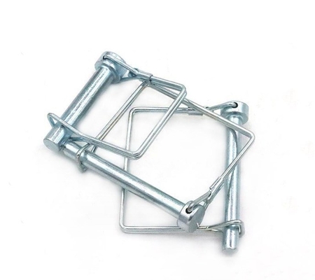 Schnellentladungspins Schwerlastdrahtverschlussspin für Anhänger 1/4 &quot;Quadrattab Snapper Hitch Pin aus A2 Edelstahl