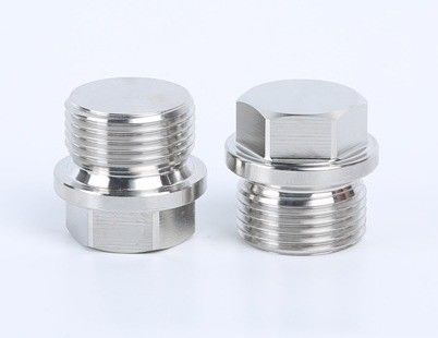 Edelstahl-Öldrain Laryngeal-Stecker NPT Hex-Steckdose Magnetische Allen-Kopfrohrstecker mit anodierter Oberfläche und Zinkbeschichtung