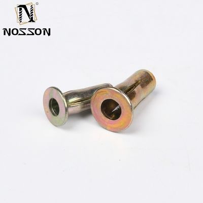 LED-Lichtbefestigungslösung M3 Halbrohrrieten in hellen Oberflächen und Aluminiummaterial