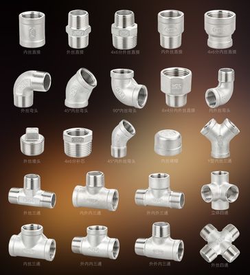 3/8" 1/2" 3/4" 11/4" 1" 11/2" 2" 2-1/2" 3" 4" NPT-Gussrohr aus Edelstahl für Anwendungen bei hohen Temperaturen