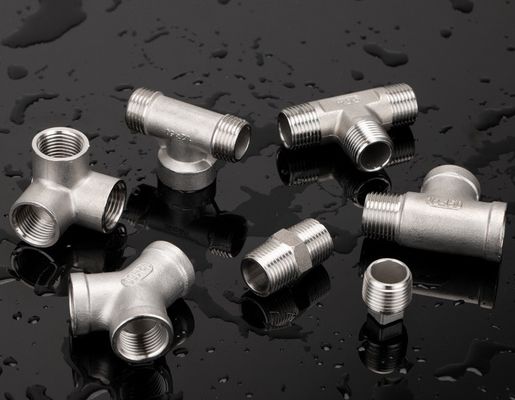 3/8" 1/2" 3/4" 11/4" 1" 11/2" 2" 2-1/2" 3" 4" NPT-Gussrohr aus Edelstahl für Anwendungen bei hohen Temperaturen