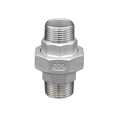 Gusseisen aus Edelstahl 304/316 Union Elbogen für die Wasserversorgung Nippelverbindung Gewinde Sanitärmaterial Rohrbelag