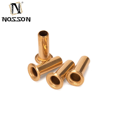 ANSI/ASME-Standard 1,5 mm 2,5 mm 3 mm 4 mm Kupfer Messing oder Stahl Hohlrohrige PCB-Nivette mit korrosionsbeständiger Oberfläche