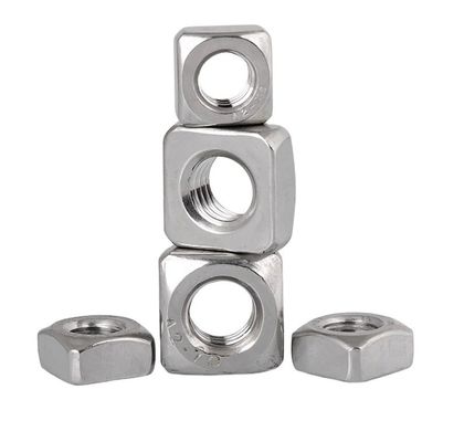 Schwarze Oxidveredelung aus Edelstahl M3 M5 M6 M12 Nuss Kleine Seitenbolze und Nüsse 316 Countersunk Head Quadrat Nüsse ANSI Standard