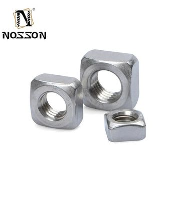 Schwarze Oxidveredelung aus Edelstahl M3 M5 M6 M12 Nuss Kleine Seitenbolze und Nüsse 316 Countersunk Head Quadrat Nüsse ANSI Standard