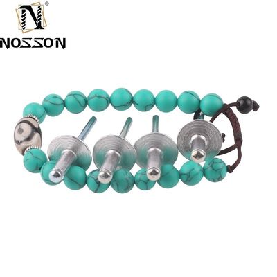 DIN-Standard-Aluminium-Edelstahl-Multi-Grip-Lock-Stil Offene Schließende End Blind-Pop-Nivet für weiße Produkte