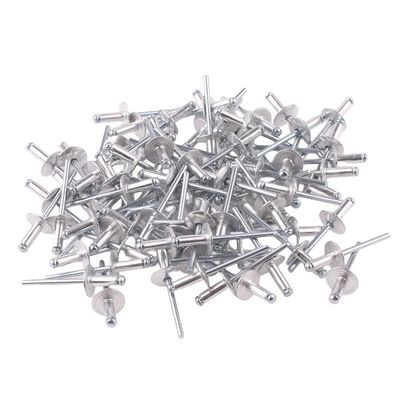 DIN-Standard-Aluminium-Edelstahl-Multi-Grip-Lock-Stil Offene Schließende End Blind-Pop-Nivet für weiße Produkte