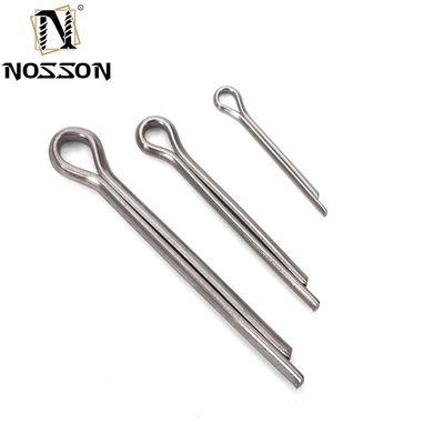 Zinkplattierte Feder Split Pin Locking Cotter Pin entspricht der DIN94-Norm für sichere Befestigung
