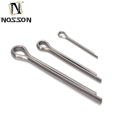 Zinkplattierte Feder Split Pin Locking Cotter Pin entspricht der DIN94-Norm für sichere Befestigung
