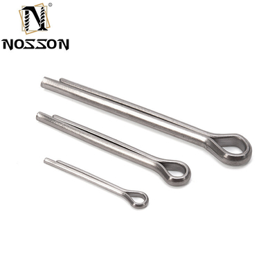 Zinkplattierte Feder Split Pin Locking Cotter Pin entspricht der DIN94-Norm für sichere Befestigung