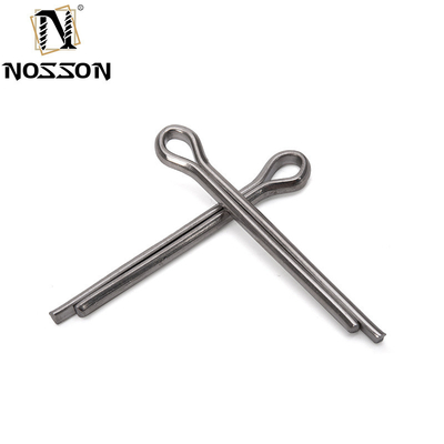 Zinkplattierte Feder Split Pin Locking Cotter Pin entspricht der DIN94-Norm für sichere Befestigung