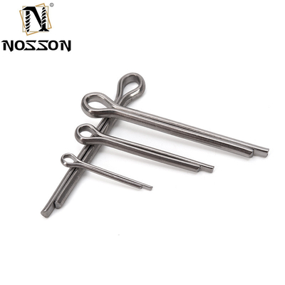 Zinkplattierte Feder Split Pin Locking Cotter Pin entspricht der DIN94-Norm für sichere Befestigung