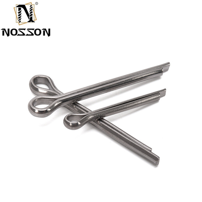 Zinkplattierte Feder Split Pin Locking Cotter Pin entspricht der DIN94-Norm für sichere Befestigung