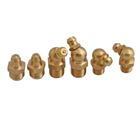 Individuelle Größe Alle Fäden Nippel 6mm 8mm 10mm 12mm 45 90 Grad Fett Anpassung für Autos Reduktion Hexagon Kopf Code