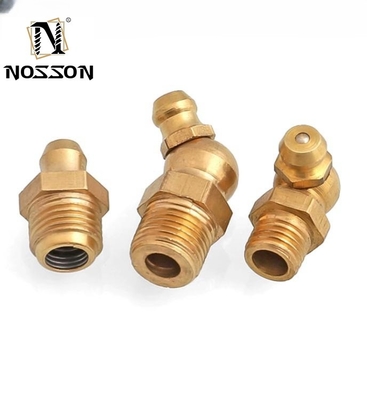 Individuelle Größe Alle Fäden Nippel 6mm 8mm 10mm 12mm 45 90 Grad Fett Anpassung für Autos Reduktion Hexagon Kopf Code