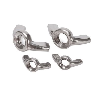 Wettbewerbsfähige ANSI/ASME-Standard M3 M4 M5 M6 M8 Flügelmuttern aus Edelstahl für Anwendungen im Gesundheitswesen