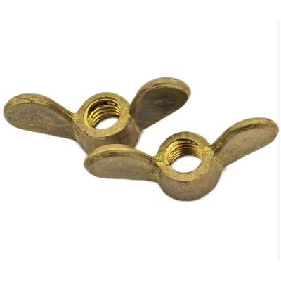 Suche nach Verbindungselementen für die Schwerindustrie Schauen Sie sich DIN315 Butterfly Wing Nuts in Zink an Weiß/gelb Zink Carbon Stahl