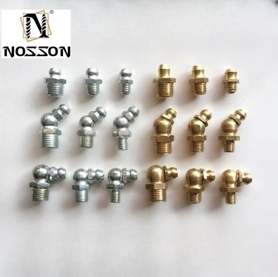 DIN-Standard M12 M10 M8 M6 1/8 1/4 Edelstahl Gerade 304 Fett Nippel NPT Öl Mund für Rohrleitung Butter Pistole Befestigungen