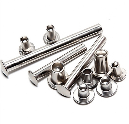 Helle Oberfläche Unigrip Typ Csk Offener Typ Doppelkappe Aluminium Messing Schwarz Anodisierte Maschine Edelstahl Blind Rivet