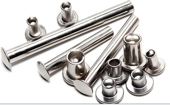 Helle Oberfläche Unigrip Typ Csk Offener Typ Doppelkappe Aluminium Messing Schwarz Anodisierte Maschine Edelstahl Blind Rivet