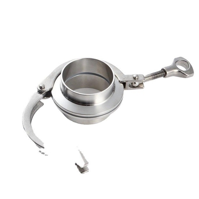 Hohe Festigkeit Edelstahl Tri-Clamp für Schwerlast-Hochdruckgeräte Rohr DIN Standard 304/316 Material