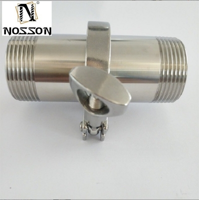 Hohe Festigkeit Edelstahl Tri-Clamp für Schwerlast-Hochdruckgeräte Rohr DIN Standard 304/316 Material