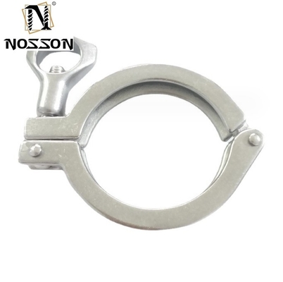 Hohe Festigkeit Edelstahl Tri-Clamp für Schwerlast-Hochdruckgeräte Rohr DIN Standard 304/316 Material