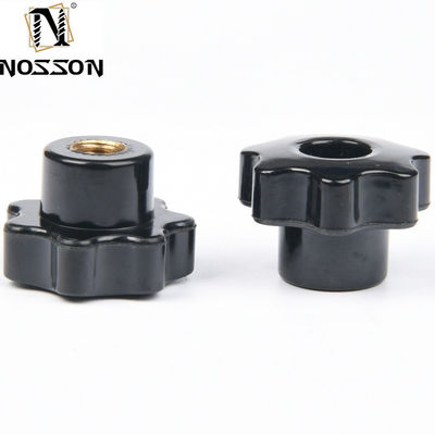 Chromplattierte Öl-Gas-Plastik-Knörel-Klamm-Nüsse Knob-Handgriff Star Knob Sortiment Kit M4/M6/M8/M10 Gewindehandknopf
