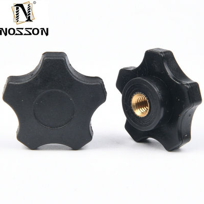 Chromplattierte Öl-Gas-Plastik-Knörel-Klamm-Nüsse Knob-Handgriff Star Knob Sortiment Kit M4/M6/M8/M10 Gewindehandknopf