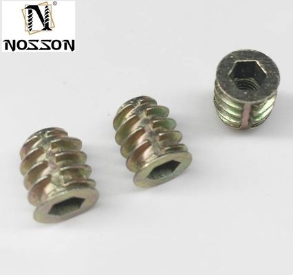 Polerierte Oberfläche Zinkplattierte Einsatznut für Möbel Einbettung in metrisches Messsystem Aluminium-Zinklegierung 6061 6063
