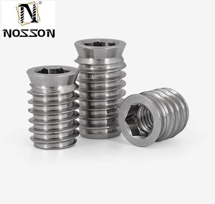 Erdöl- und Gasindustrie Wesentliche Reichsmessung Edelstahlmöbel Holz-Einsatzmutter mit korrosionsbeständiger Verzinkung