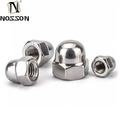 DIN1587 Edelstahl 304 M3 M4 M5 M6 M8 M10 M12 M14 M16 M18 M20 M24 Acorn Nut Hex Domed Cap Nut JIS Standard poliert