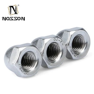 Metrisches Messsystem Öl- und Gasindustrie SS 316 Kuppelnuss M3 M4 M5 M6 M8 für schwere Anwendungen