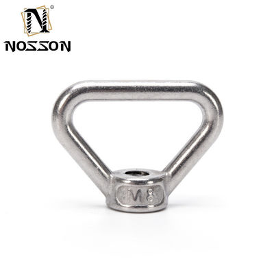 DIN Standard Passivation Edelstahl SS316L ST 321 A2-80 Dreieckringförmige Lifting Eye Nut mit Polnisch und Polnisch
