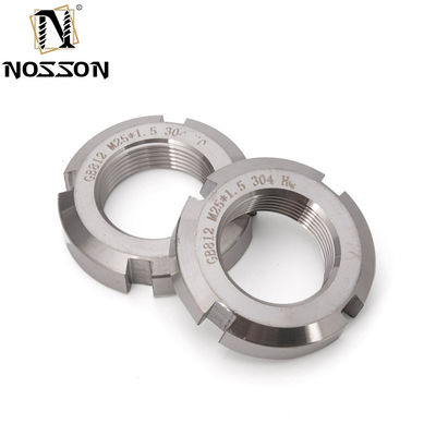 Schwarze Oxidveredelung KM-14 Metrische Locknut für M3-M12 und 1/4-5/16 Leistungsübertragung ANSI/ASME Standard Edelstahl