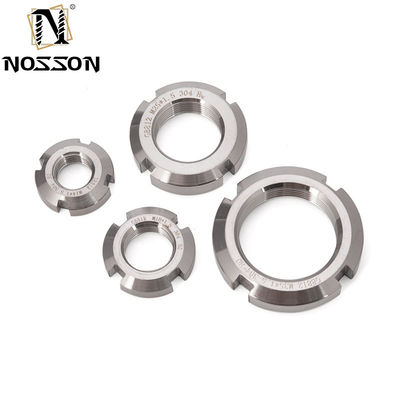 Schwarze Oxidveredelung KM-14 Metrische Locknut für M3-M12 und 1/4-5/16 Leistungsübertragung ANSI/ASME Standard Edelstahl