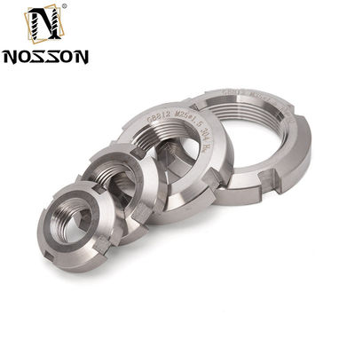 Schwarze Oxidveredelung KM-14 Metrische Locknut für M3-M12 und 1/4-5/16 Leistungsübertragung ANSI/ASME Standard Edelstahl